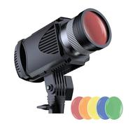 HUANGING El juego de luces LED de estudio de 40 W garantiza una transmisión en vivo y creación de contenido con bombillas de servicio largo