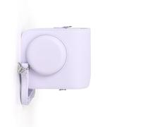 HUANGING Funda suave de piel sintética con correas de hombro para cámara Mini12 Instants, b, as the pic show