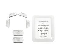 HUANGING Peso de afinación del ratón, disfruta de una mejor estabilidad y control, 1 juego compatible con el modelo de mouse inalámbrico G502