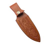 HUANGING Práctica funda enrollable multifuncional para piel lisa plegada para un almacenamiento ordenado, Brown, AS the pic show