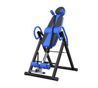Huangj-0527 Tabla de inversión Máquina Invertida Equipo de Fitness Dispositivo de Estiramiento Aumento Colgante Auxiliar Aliviar Dolor de Espalda(Blue)