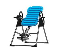 Huangj-0527 Tabla de inversión Mesa de inversión Multifuncional, Equipo de Fitness for el hogar, Camilla de tracción Invertida Deportiva. Aliviar Dolor de Espalda(Blue)