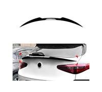 HUANGLDGS Alerón Trasero de Coche para Alfa Romeo Stelvio 2017+, Coche Alerón Spoilers Traseros Alerones Coche Modificado Exteriores Accesorios,Black