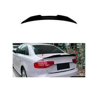 HUANGLDGS Alerón Trasero de Coche para Audi A4 S4 B8 PSM 2009 2010 2011 2012 2014 2015 2016, Coche Alerón Spoilers Traseros Alerones Coche Modificado Exteriores Accesorios,Black
