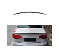 HUANGLDGS Alerón Trasero de Coche para Audi A4 S4 B8 S 2009 2010 2011 2012 2014 2015 2016, Coche Alerón Spoilers Traseros Alerones Coche Modificado Exteriores Accesorios,Carbon Fiber Texture Exterior