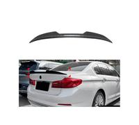 HUANGLDGS Alerón Trasero de Coche para BMW 5 Series G30 2018 2019 2020 2021 2022 2023, Coche Alerón Spoilers Traseros Alerones Coche Modificado Exteriores Accesorios,Carbon Fiber Texture Exterior