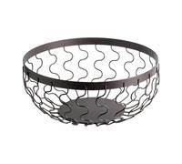 huanglyc-232 Frutero para cocina Cesta de fruta Metal, Bol alambre, organizador almacenamiento hierro, contenedor, soporte decorativo, for verduras for el hogar, pan y frutas(Dark Coffee)