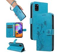 HUANGTAOLI Funda para Samsung Galaxy A31, tarjetero y soporte