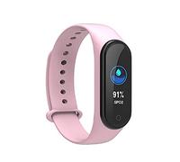 Huangting 2020 nuevo de la manera inteligente M4 Banda rastreador de ejercicios inteligente reloj pulsera de presión Deporte inteligente Tasa de sangre del corazón SmartBand Monitor de pulsera de la S