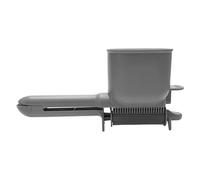 HUANGTNG Peine con rodillo para teñir el cabello, cepillo de gran capacidad, portátil, herramienta de peinado para peluquería de salón
