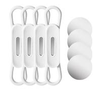 HUANIZI 4 soportes magnéticos para bolígrafos, para escritorio, refrigerador, pizarra blanca, soporte de silicona para bolígrafos, soporte para marcadores de escritorio