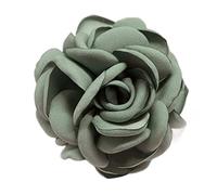 HUANIZI Broche de camelia para el pelo, broche de camelia, pinza para el pelo de flores para mujer, broche de flores para bricolaje, tocado de novia, pasadores de flores, como se muestra en la imagen,