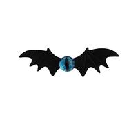 HUANIZI Broche gótico oscuro para el pelo para niñas, moño negro, ala, diablo, ala, ala, murciélago, alas, pasadores versátiles