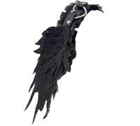 HUANIZI Diadema de anime con cinturón de poliuretano, diadema de encaje a la moda, aro para el pelo para Halloween, cosplay, tocado