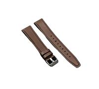 HuanJ Correa de cuero de 20 mm y 22 mm compatible con Samsung Galaxy Watch 7/6/5/4 40 44 mm Gear Band pulsera vintage compatible con Xiaomi Redmi Watch 3 Lite/Active(126DBrS,20mm)