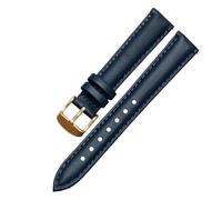 HuanJ - Correa de reloj de cuero genuino compatible con Fossil ES3843 ES4202set ES3793, suave y cómoda, correa de reloj para mujer, 14, 16, 18, 20 mm, tamaño de muñeca, 20mm, Cuero, Sin piedra