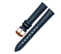 HuanJ - Correa de reloj de piel auténtica compatible con Fossil Es3843 Es4202set Es3793, correa de reloj femenina suave y cómoda de 14, 16, 18, 20 mm, 20mm, Cuero, Sin piedra preciosa