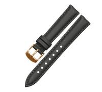 HuanJ - Correa de reloj de piel auténtica compatible con Fossil Es3843 Es4202set Es3793, correa de reloj femenina suave y cómoda de 14, 16, 18, 20 mm, 20mm, Cuero, Sin piedra preciosa