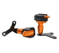 Huanjp Accesorios de motocicleta Protección contra caídas Marco deslizante Carenado Protector almohadilla Compatible con XJ6 DIVERSION