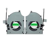 HUANMEFANG Refrigerador de CPU y GPU de repuesto para ventilador MSI MS15F3 MS-15F3 DC5V 1A