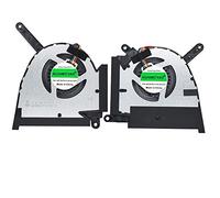 HUANMEFANG Ventilador de refrigeración de CPU y GPU para ASUS TUF Dash (2022) F15 FX517 FX517ZC FX517ZR RTX 3050 3050Ti Series DFS5K22305283E/DFS5K22115371E DC5V 0.5A