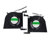 HUANMEFANG Ventilador de refrigeración de repuesto para CPU y GPY para ventilador MSI Stealth14 MS-14K1 BS5412HS-U6H BS5412HS-U6L