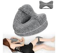 Huanmin Almohada Piernas Dormir, Cojin para Dormir Entre Las Piernas, Cojin Piernas Dor-mir, Almohadas OrtopéDicas para Las Rodillas, Almohada Pier-NAS, Alivia El Dolor de Cadera, Pier-NAS y Rodillas