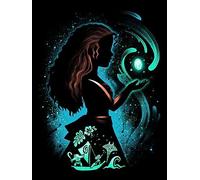 HUANNY Kit de arte de diamante Moana, kit de bordado de punto de cruz 5D, divertido