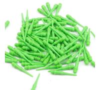 HUANR 200 Piezas Dardos Punta De Plastico, Verde Dardos Profesionales Punta Plastico, Puntas Dardos Plastico, Mejora Tus Habilidades con Los Dardos