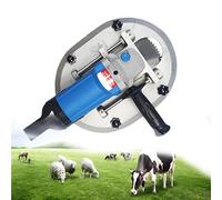 HuanSebesity Cortador Cuerno Alta Potencia 1900w,Descornador Eléctrico para Ganado Ovino,Diseño De Doble Mango,Resistencia a Altas Temperaturas para La Cría De Animales Blue220v