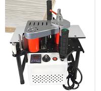 HuanSebesity Máquina Enfajadora De Cantos para Carpintería,Encoladora De Cantos Portátil Encoladora De Cantos para Madera con Control De Velocidad 2-6m/Min Encolado De Doble Cara Ancho 10-60mm