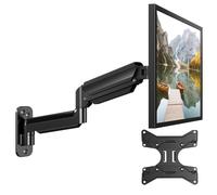 HUANUO - Soporte de Pared para Pantallas ultraancha de 24 a 35 Pulgadas, Soporte para Pantalla de PC de Pared con Movimiento Completo, Soporte VESA 75/100/200 mm, Capacidad de Carga 3 - 12 kg