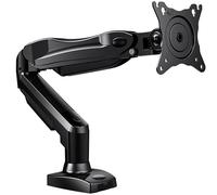 HUANUO Soporte Monitor Escritorio para Pantallas 13-32 Pulgadas, Brazo Monitor hasta 9 kg, Monitor Arm Ergonómico con Inclinación, Giro y Rotación 360°, Altura Regulable, VESA 75x75/100x100