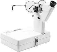 Huanyu Lenticómetro óptico portátil manual de lente Focimetro de mano Lectura externa Alimentado por CA/CC CP-1