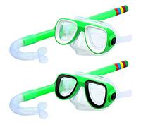 Huaqgu Juego de esnórquel para niños de 3 a 8 años, máscara de esnórquel, Gafas de natación con Tubo de esnórquel, Equipo de Buceo