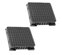 HUAREW 2 Filtros Fresh Air para Liebherr Frigorífico, Filtro de Carbón Activo Compatible con 9096989 9882460 988246000 y 7440021-00