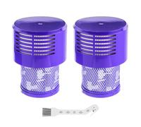 HUAREW 2 piezas Filtros para Dyson V10 SV12, Compatible con Dyson Aspiradora V10 Cyclone, V10 Absolute, V10 Animal, V10 Total Clean, SV12, Reemplazo para No. 969082-01
