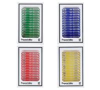 HUAREW 48 piezas preparadas microscopio diapositivas de especímenes insectos, animales, flores, plantas, diapositiva de microscopio, educación científica ilustradora para niños niños estudiantes