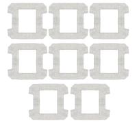 HUAREW 8 almohadillas de limpieza de piezas de repuesto para ECOVACS WINBOT W2 Omni W2 W1 Pro W1 robot limpiador de ventanas limpiador de limpieza para Ecovacs paños de microfibra