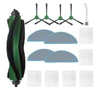 HUAREW Accesorios de Repuesto para iRobot Roomba Combo Essential Y0112 Y0110, 1 Cepillo Principal, 4 Paños, 6 Filtros Hepa, 4 Cepillos Laterales, 1 Cepillo de Limpieza Repuestos Aspirador