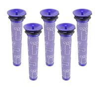 HUAREW Filtros de repuesto para Dyson,Reemplazo de Pre Filtros Lavables para Dyson Aspiradora DC58 DC59 DC61 V6 V7 V8,Pack de 5