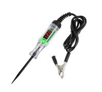 HUAREW Probador de circuito automotriz de 3-48V con voltímetro con voltímetro, Lámpara Indicadora Bidireccional, probador de voltaje de DC bidireccional