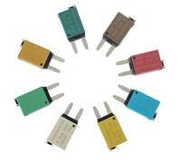 HUAREW Reinicio Manual Fusible Automotriz 12V 28V 10A Restablecer Mini Disyuntor Para Coche, 5A 6A 7.5A 10A 15A 20A 25A 30A (Mezcla 8 piezas)