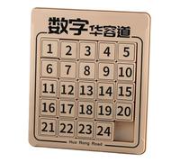 Huarong Road Puzzle - Bloques deslizantes educativos Desafío de razonamiento espacial Avance de cambio cognitivo estratégico Juego interactivo de reordenamiento de dígitos | Herramienta de crecimiento
