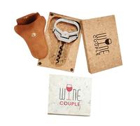 Huasean Abrecorchos Para Botellas De Vino Con Corcho - Extracción Manual De Tapones De Corcho - Abridor de Vino de Dos Púas | Para Camareros Bares Hogar Restaurantes Hotel Eventos