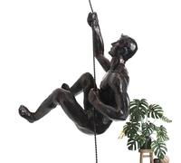 Huasean Figuras de Hombres trepadores para Colgar en la Pared,Arte de Pared Moderno de Resina Decorativa | Arte Moderno para Sala de Estar, Dormitorio, Lugar de Trabajo, Arte de Pared único