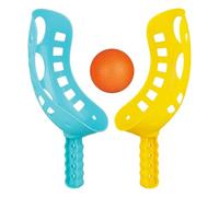 Huasean Juego de Pelota con Cuchara | Deporte De Raquetas Juego Activo,Juguete Aire Libre Playa Colorido para Niños Piscina Jardín Parque Escuela Patio Picnic Cumpleaños