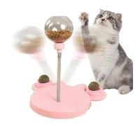 Huasean Juguete Dispensador De Premios para Gatos | Bola Dispensadora De Alimento con Catnip,Dispensador De Premios Puzzle para Gatitos,para Ejercicio del Estres Uso En Interior Y Exterior