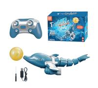 Huasean Juguetes acuáticos al Aire Libre para niños,Juguetes acuáticos para Barcos RC | Impermeables para Piscina RC Dolphin - El Agua del delfín de la Alta simulación de la diversión Juega