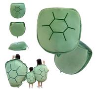 Huashenglong Multifunctional Giant Wearable Turtle Shell Pillow, Giant Turtle Shell Pillow for Kids & Adults, Stuffed Animals Costume Cushion for Cosplay, Dress-Up, Bedroom Decor & Gifts (80cm)